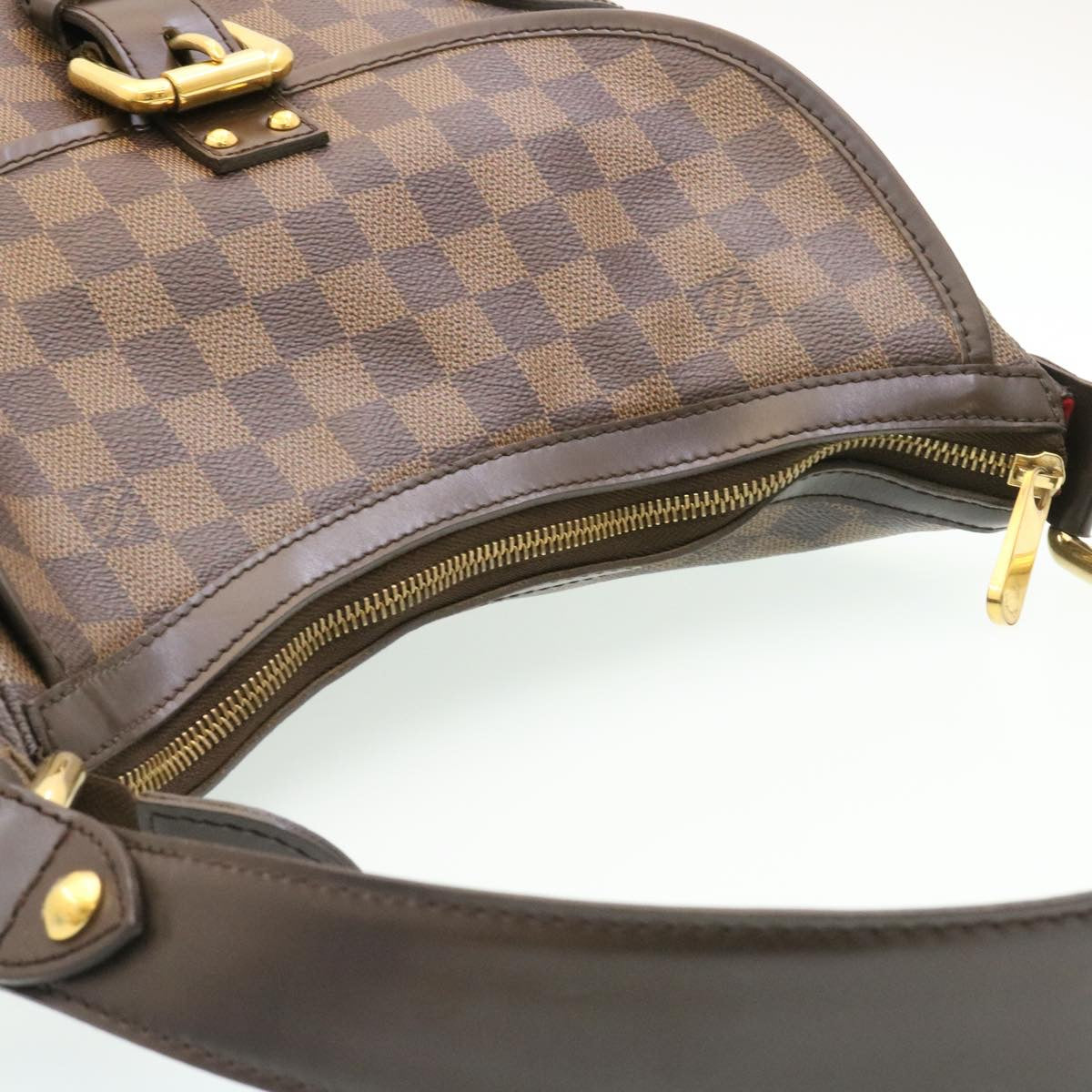 LOUIS VUITTON Damier Ebene Highbury Shoulder Bag N51200 LV Auth 26566