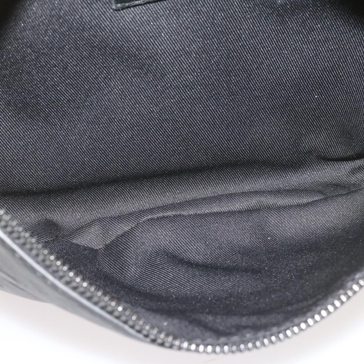 LOUIS VUITTON Monogram Shadow Discovery Bum Bag Body bag Black M44388 Auth 26771