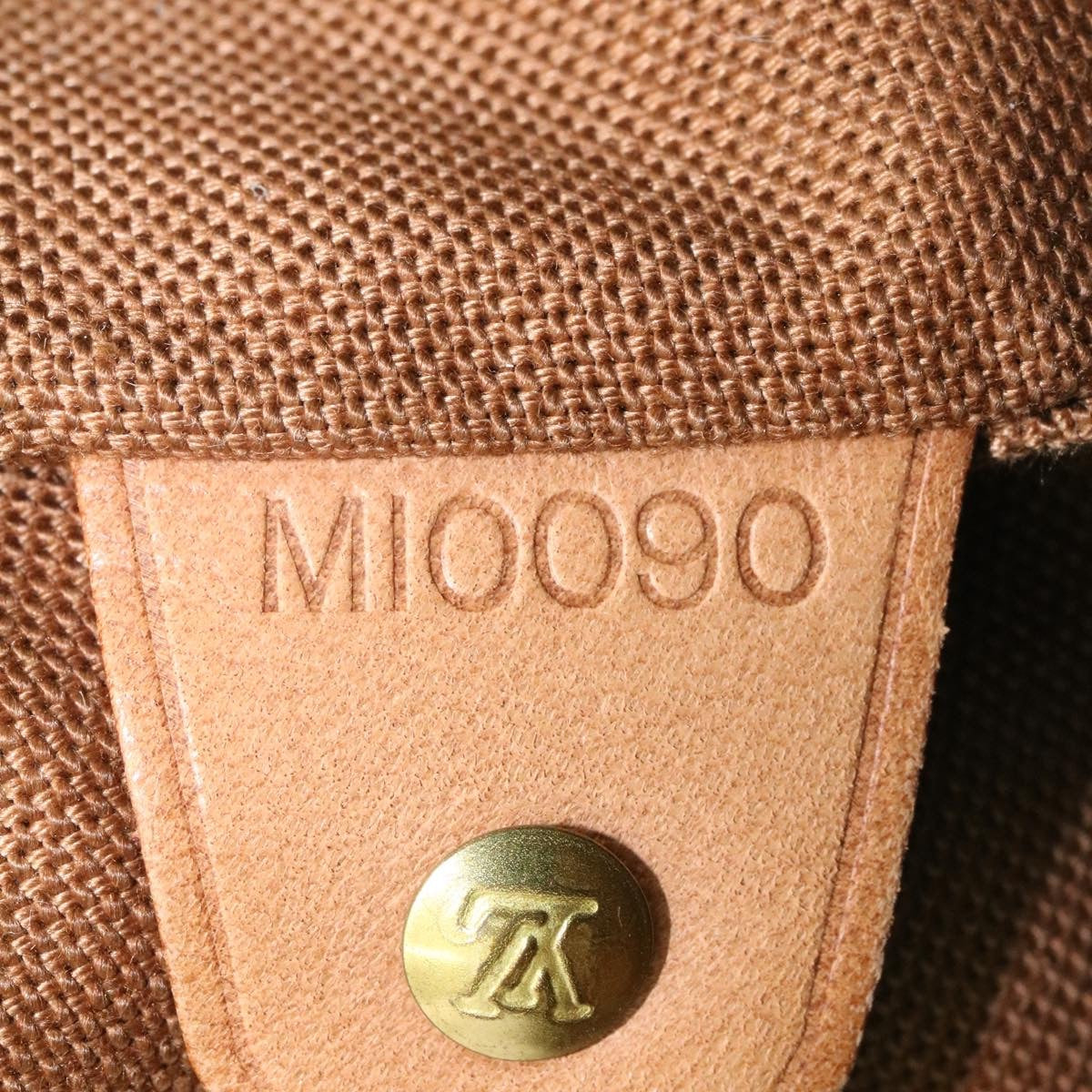 LOUIS VUITTON Monogram Montsouris GM Backpack M51135 LV Auth 26807