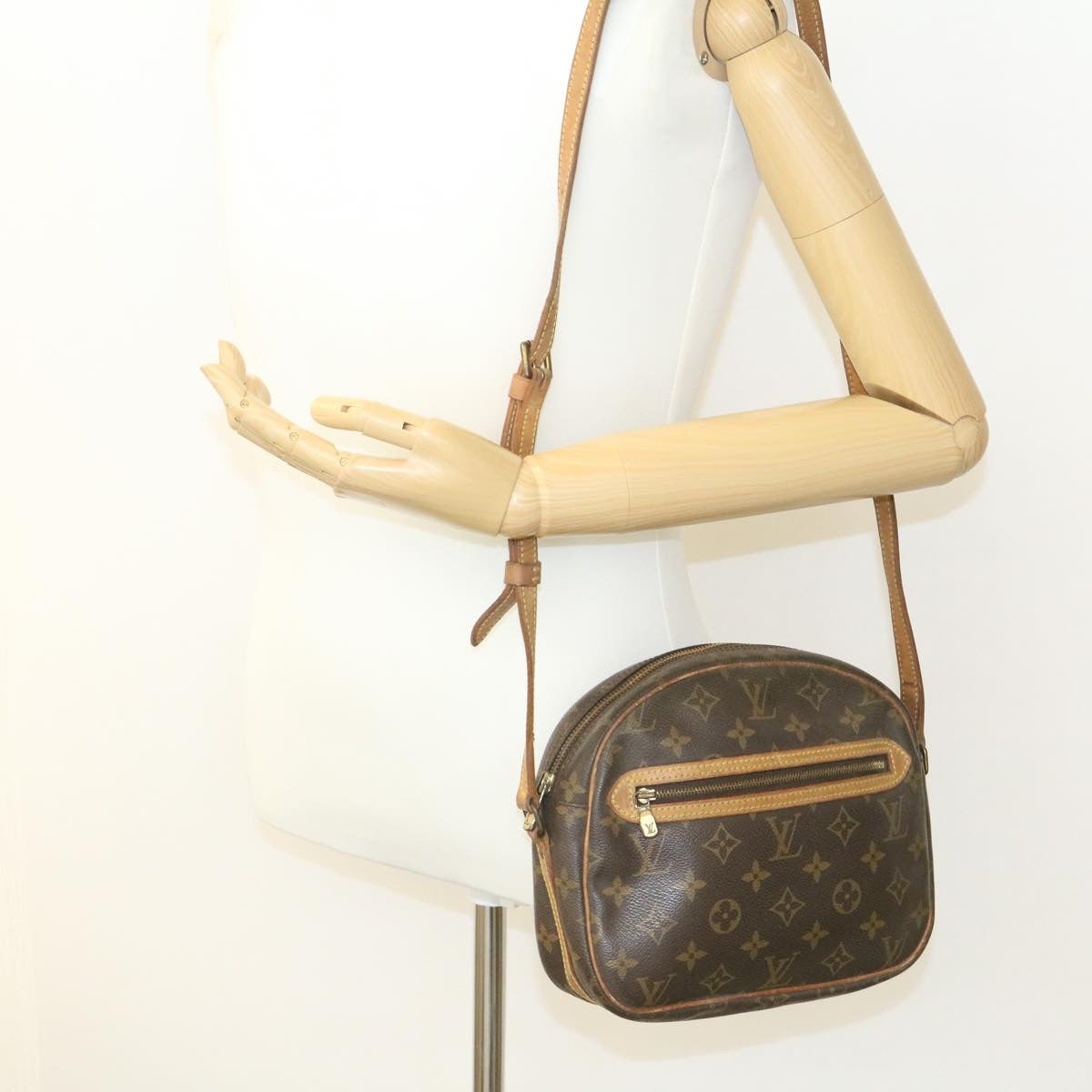 LOUIS VUITTON Monogram Senlis Shoulder Bag M51222 LV Auth 26809