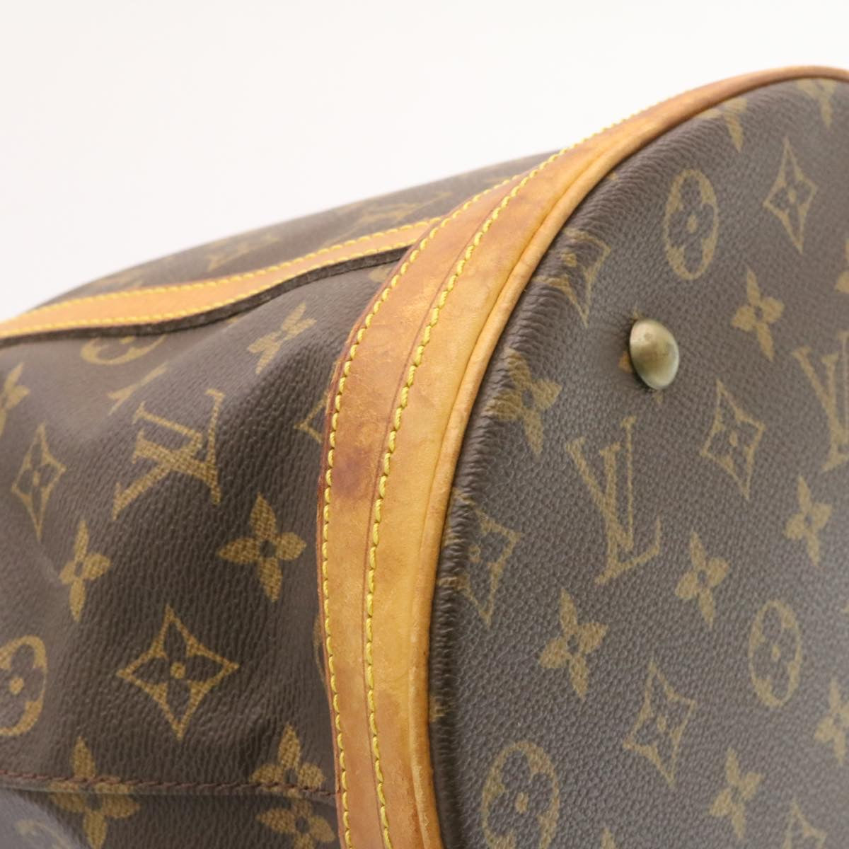 LOUIS VUITTON Monogram Bucket GM Shoulder Bag M42236 LV Auth 26903