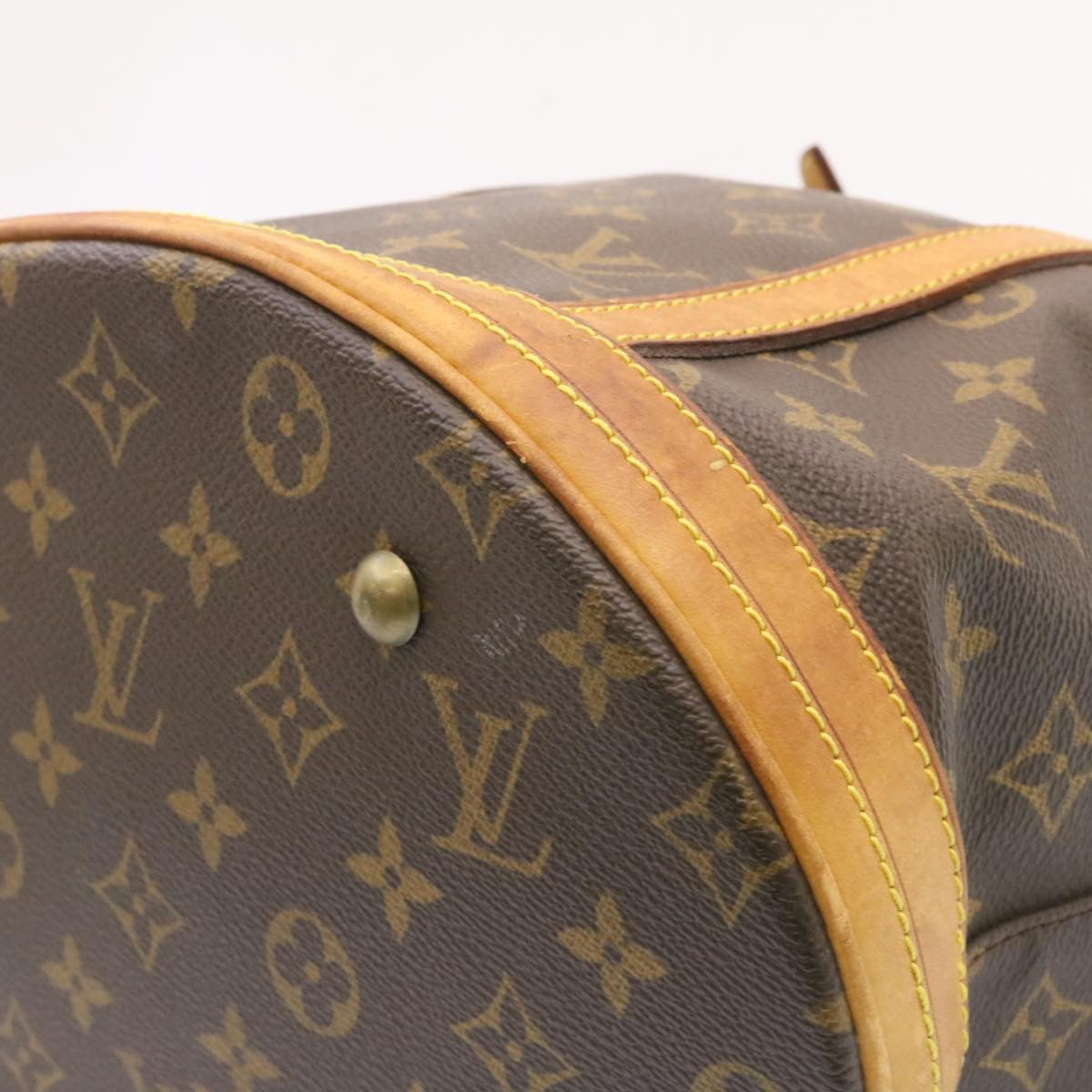 LOUIS VUITTON Monogram Bucket GM Shoulder Bag M42236 LV Auth 26903