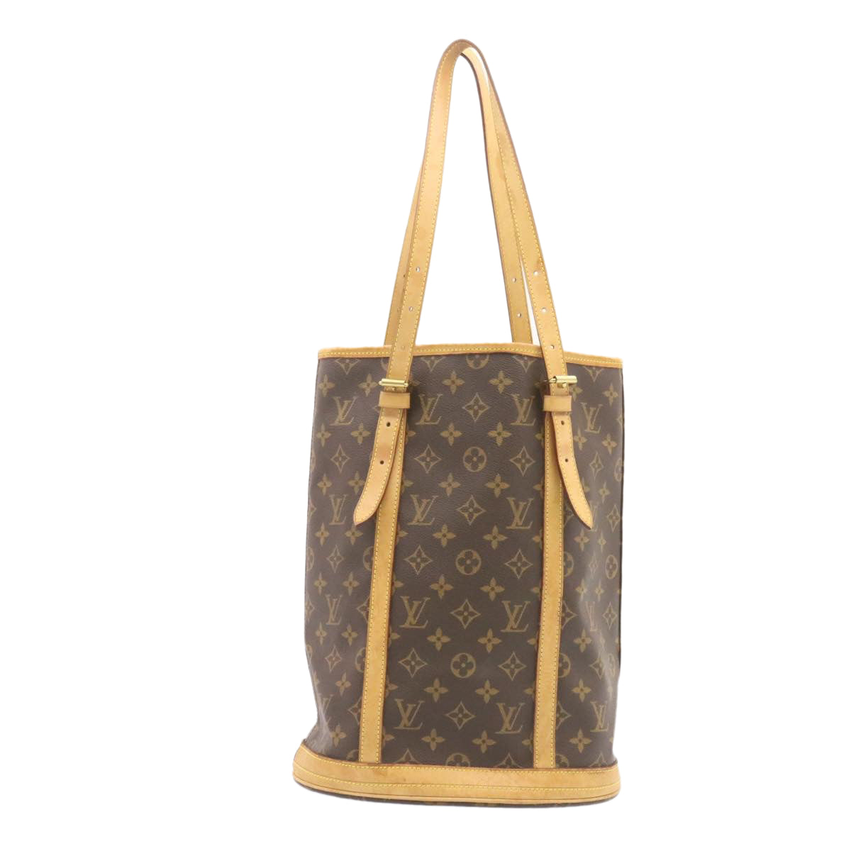 LOUIS VUITTON Monogram Bucket GM Shoulder Bag M42236 LV Auth 26903