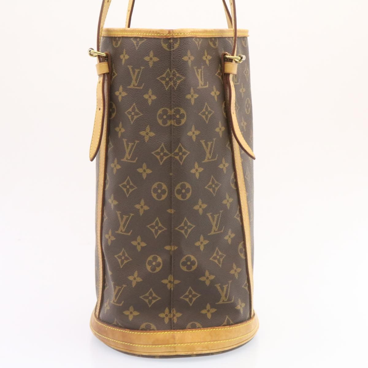 LOUIS VUITTON Monogram Bucket GM Shoulder Bag M42236 LV Auth 26903