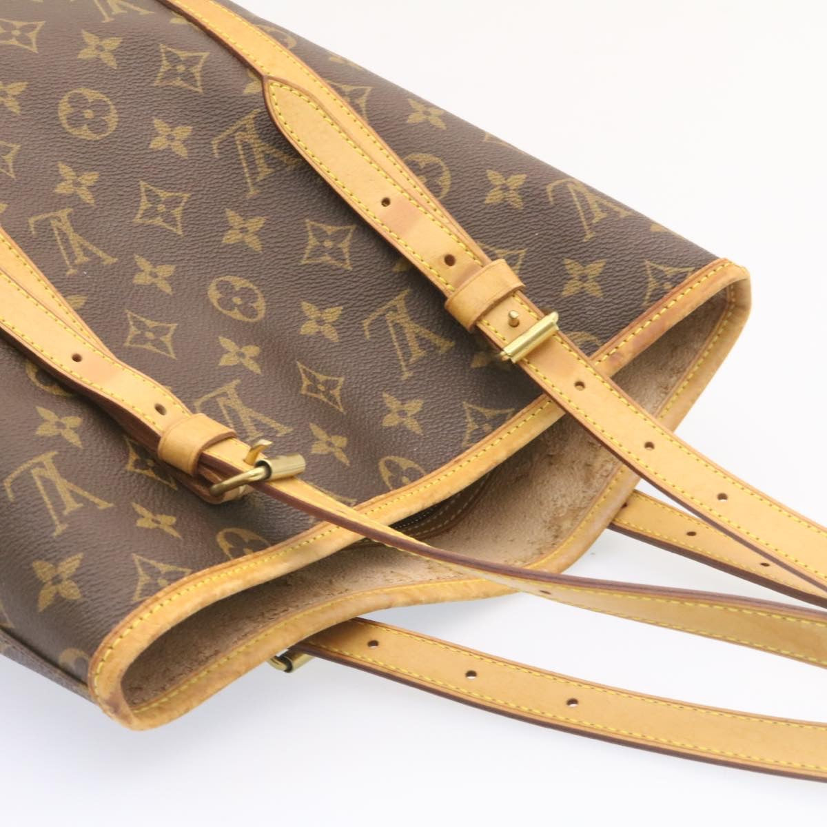 LOUIS VUITTON Monogram Bucket GM Shoulder Bag M42236 LV Auth 26903