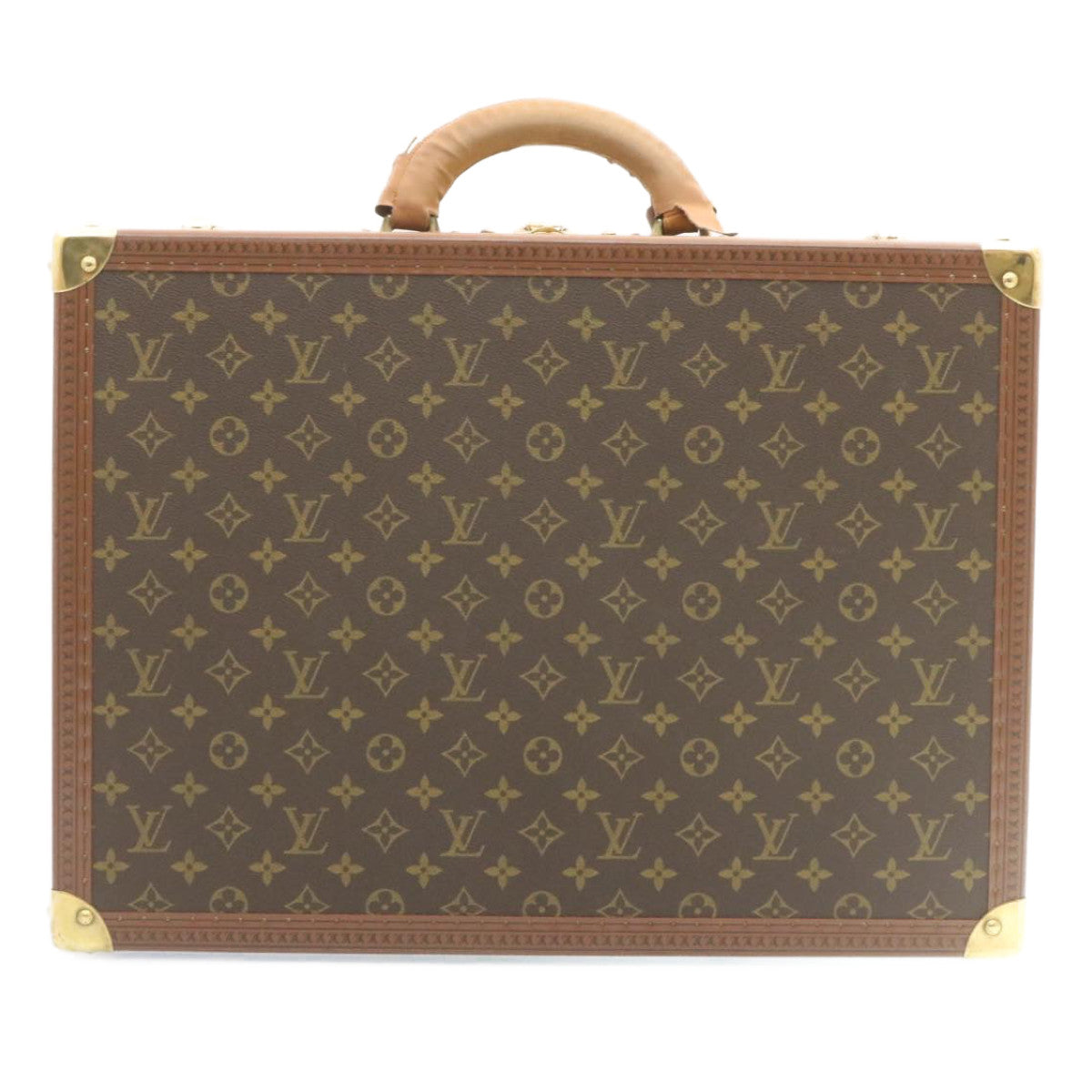 LOUIS VUITTON Monogram Cotteville 50Trunk Vintage M21422 LV Auth 27063A