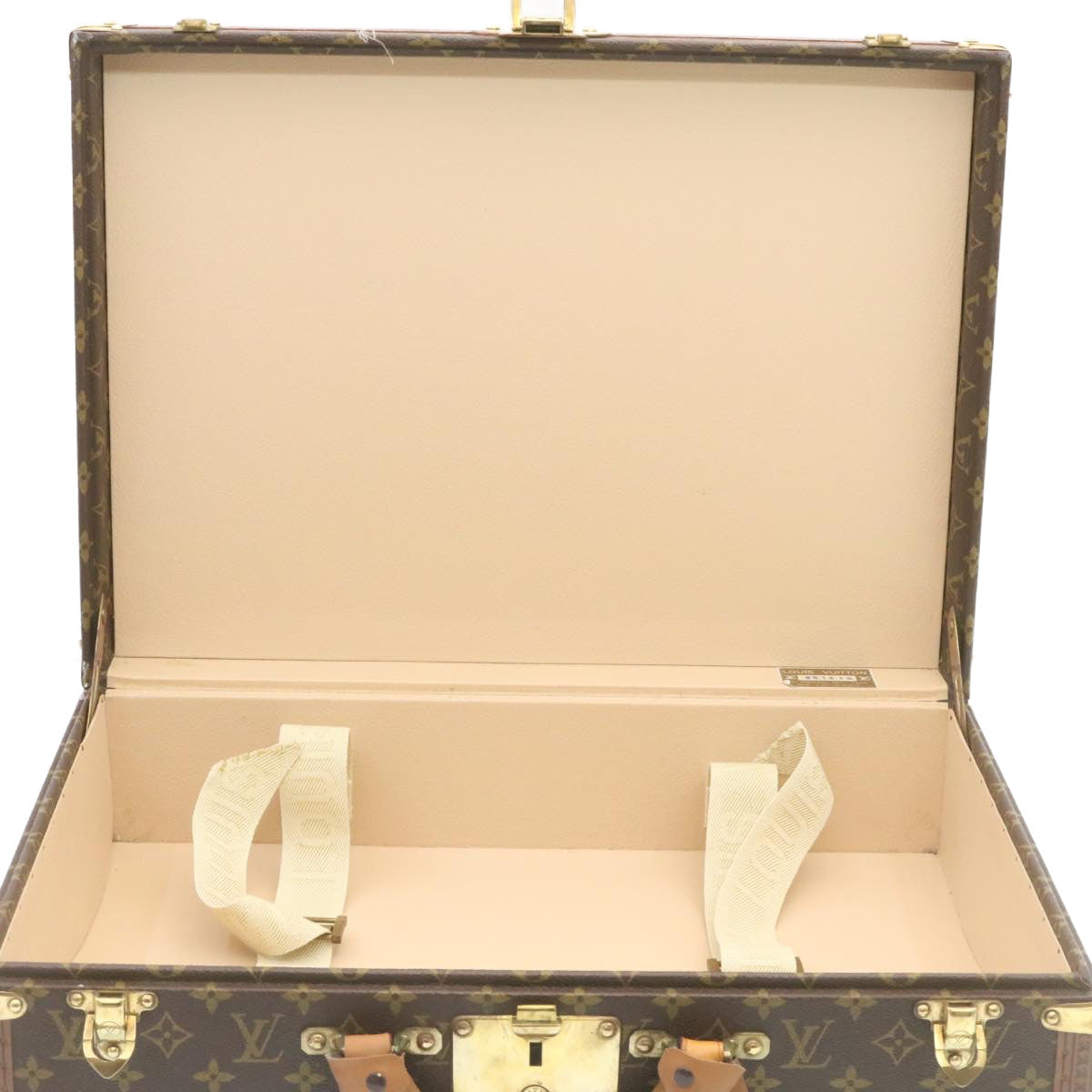 LOUIS VUITTON Monogram Cotteville 50Trunk Vintage M21422 LV Auth 27063A