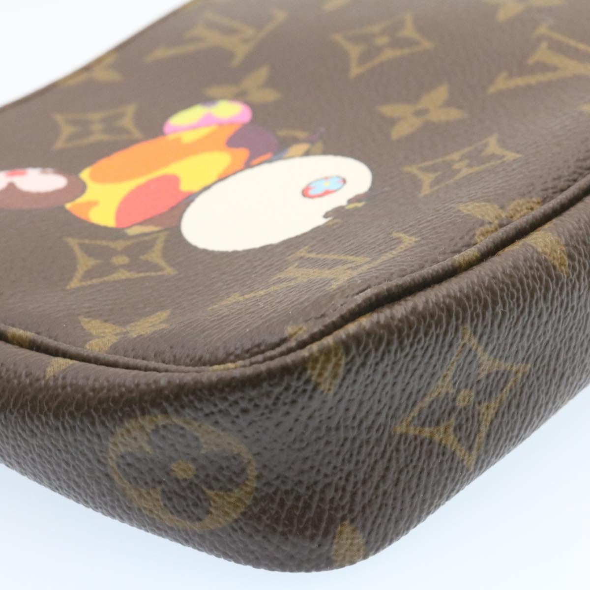 LOUIS VUITTON Monogram Panda Pochette Accessoires Pouch M51981 LV Auth 27072A