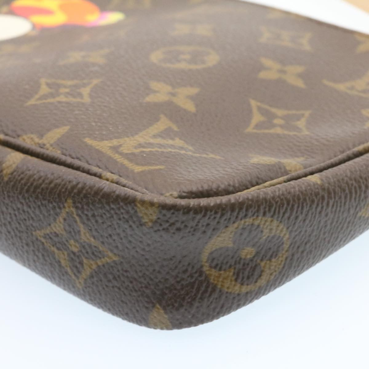 LOUIS VUITTON Monogram Panda Pochette Accessoires Pouch M51981 LV Auth 27072A