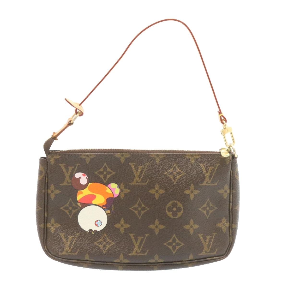 LOUIS VUITTON Monogram Panda Pochette Accessoires Pouch M51981 LV Auth 27072A - 0