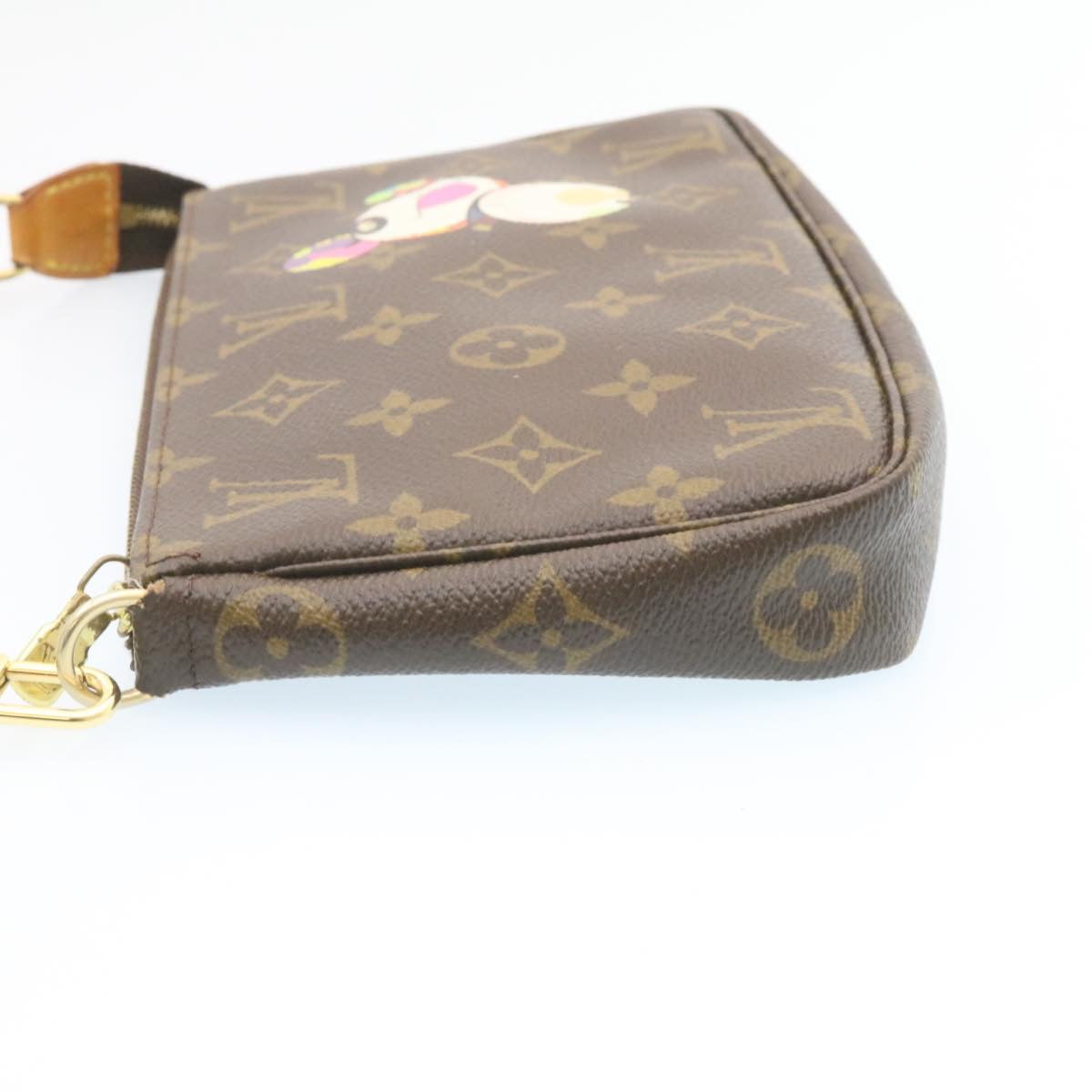 LOUIS VUITTON Monogram Panda Pochette Accessoires Pouch M51981 LV Auth 27072A