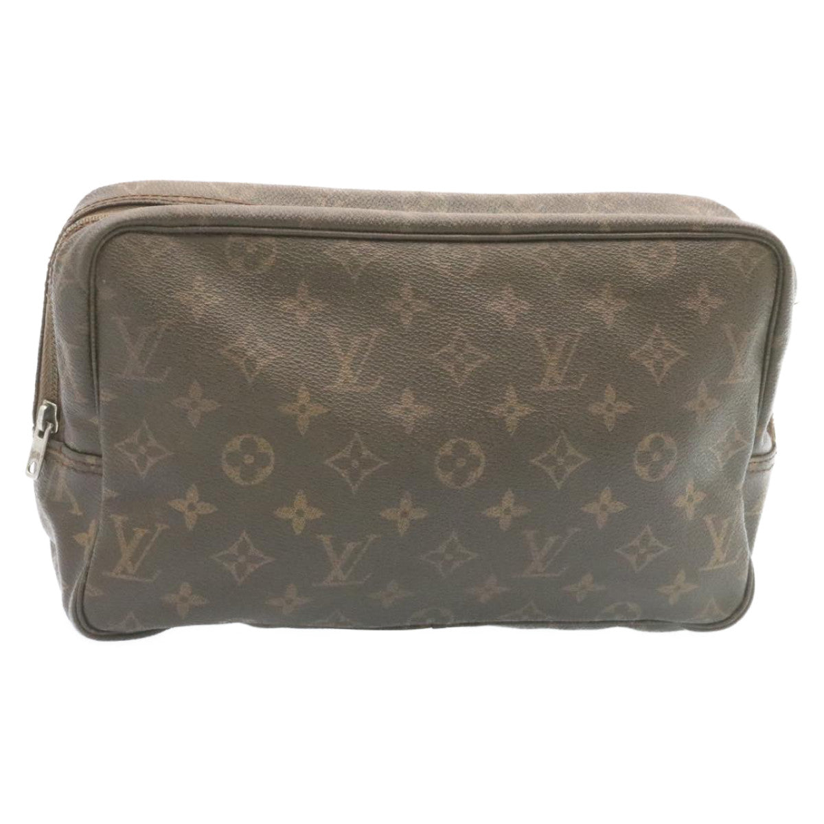 LOUIS VUITTON Monogram Trousse Toilette 28 Clutch Bag M47522 LV Auth 27331