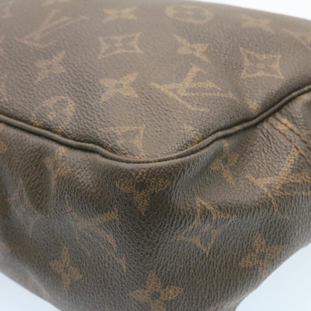 LOUIS VUITTON Monogram Trousse Toilette 28 Clutch Bag M47522 LV Auth 27331