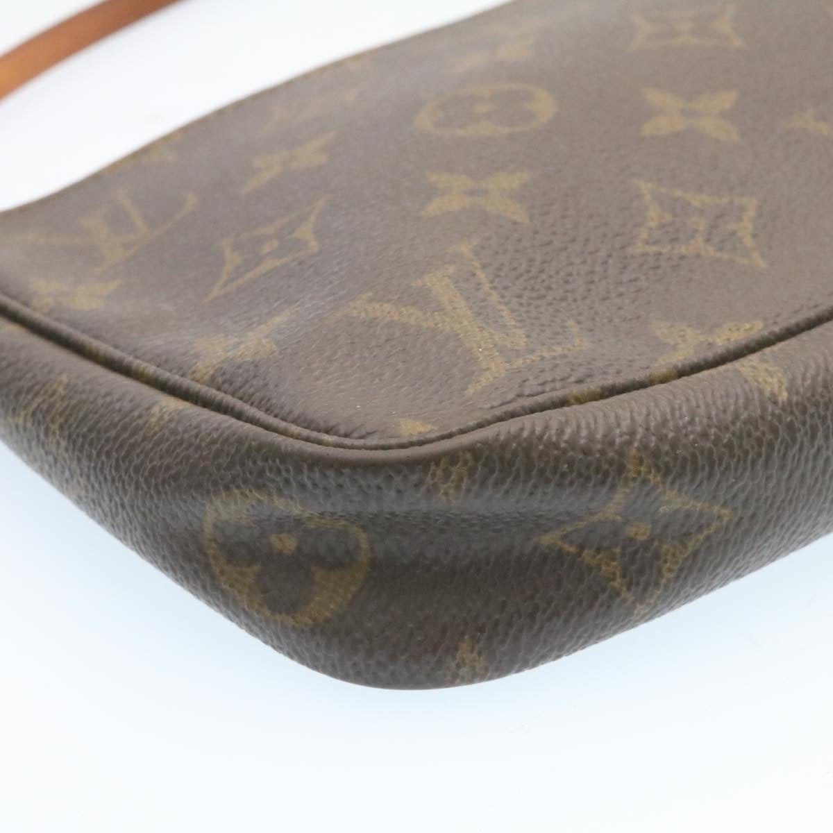 LOUIS VUITTON Monogram Pochette Accessoires Pouch M51980 LV Auth 27422