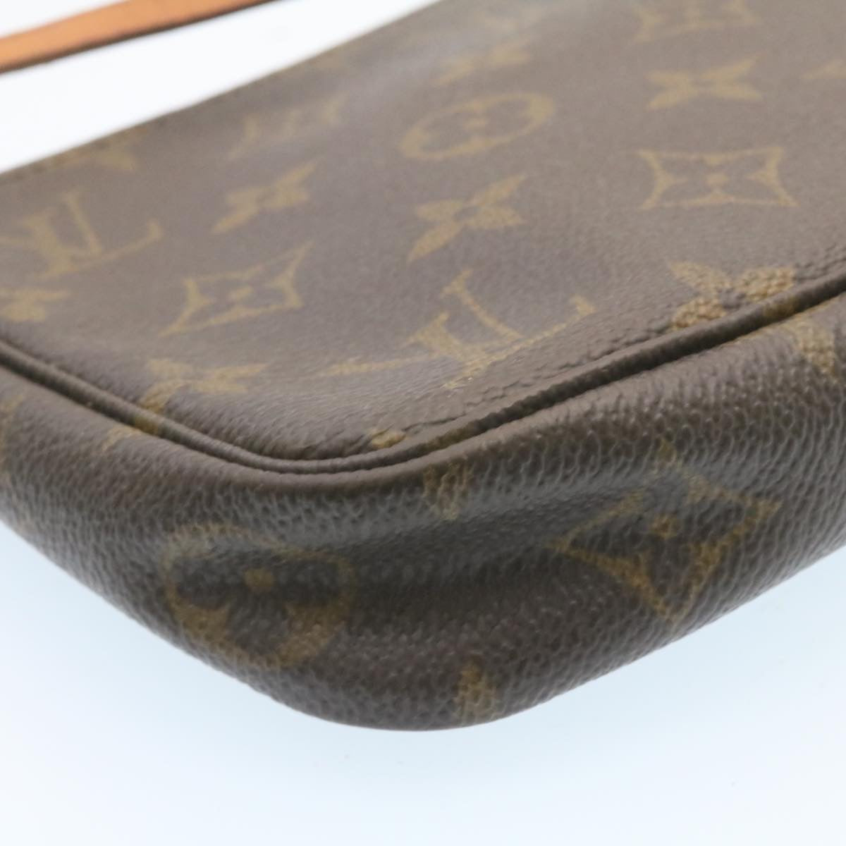 LOUIS VUITTON Monogram Pochette Accessoires Pouch M51980 LV Auth 27422