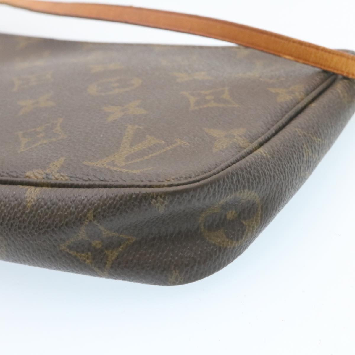 LOUIS VUITTON Monogram Pochette Accessoires Pouch M51980 LV Auth 27422