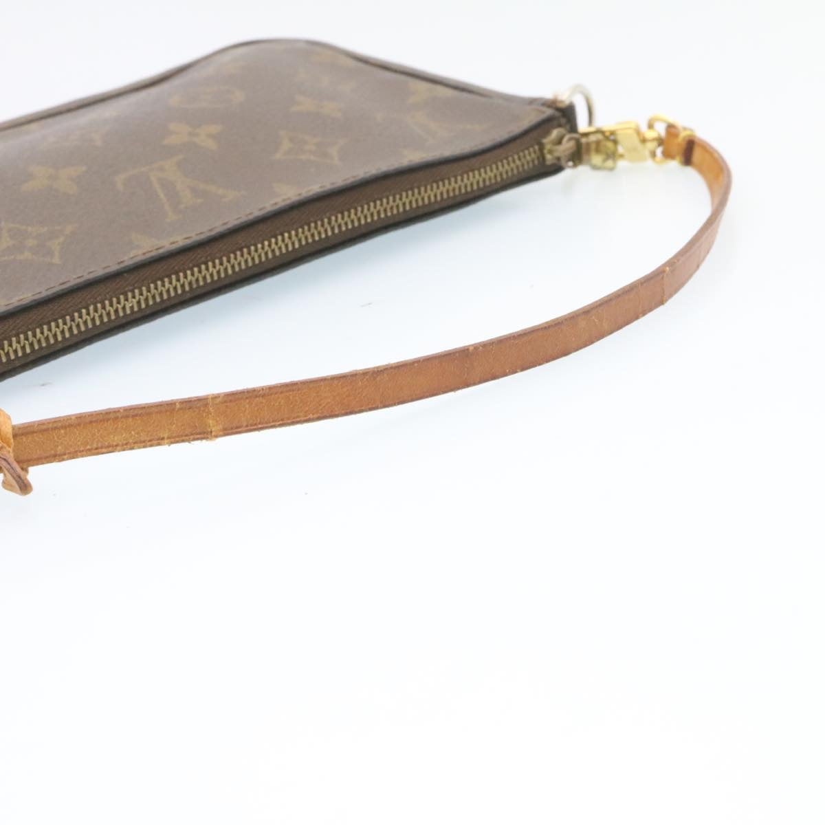 LOUIS VUITTON Monogram Pochette Accessoires Pouch M51980 LV Auth 27422