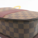 LOUIS VUITTON Damier Ebene Wight Chain Shoulder Bag N64420 LV Auth 27625A-16
