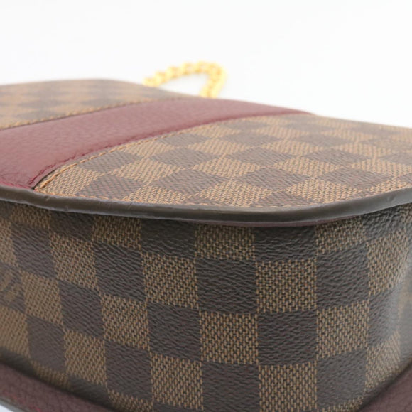 LOUIS VUITTON Damier Ebene Wight Chain Shoulder Bag N64420 LV Auth 27625A