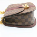 LOUIS VUITTON Damier Ebene Wight Chain Shoulder Bag N64420 LV Auth 27625A-3