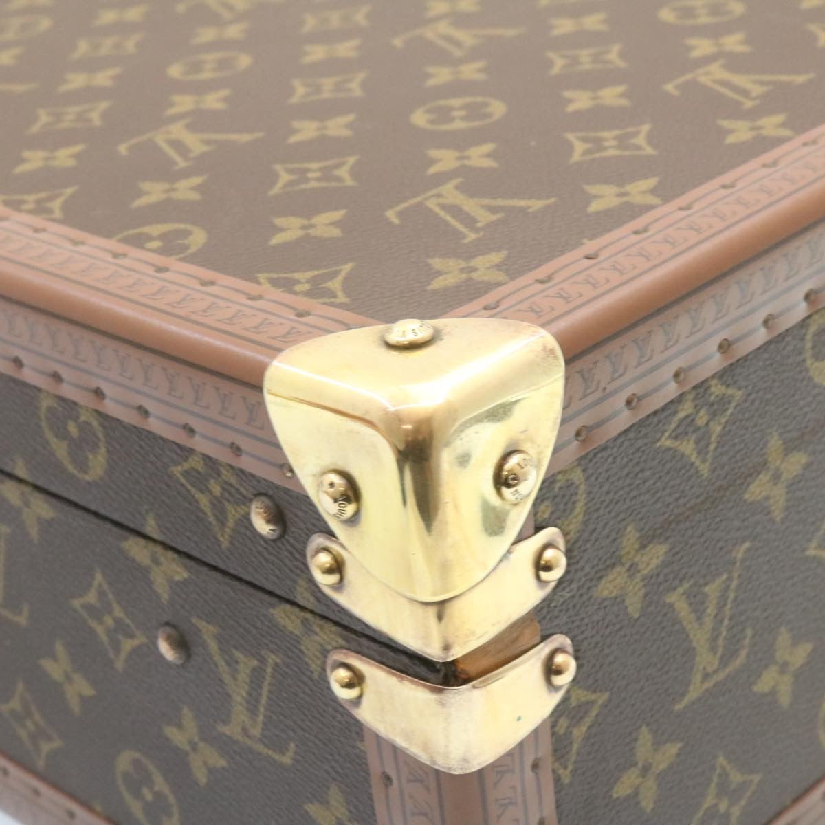 LOUIS VUITTON Monogram Kotoville 45 Trunk Vintage M21422 LV Auth 27655A