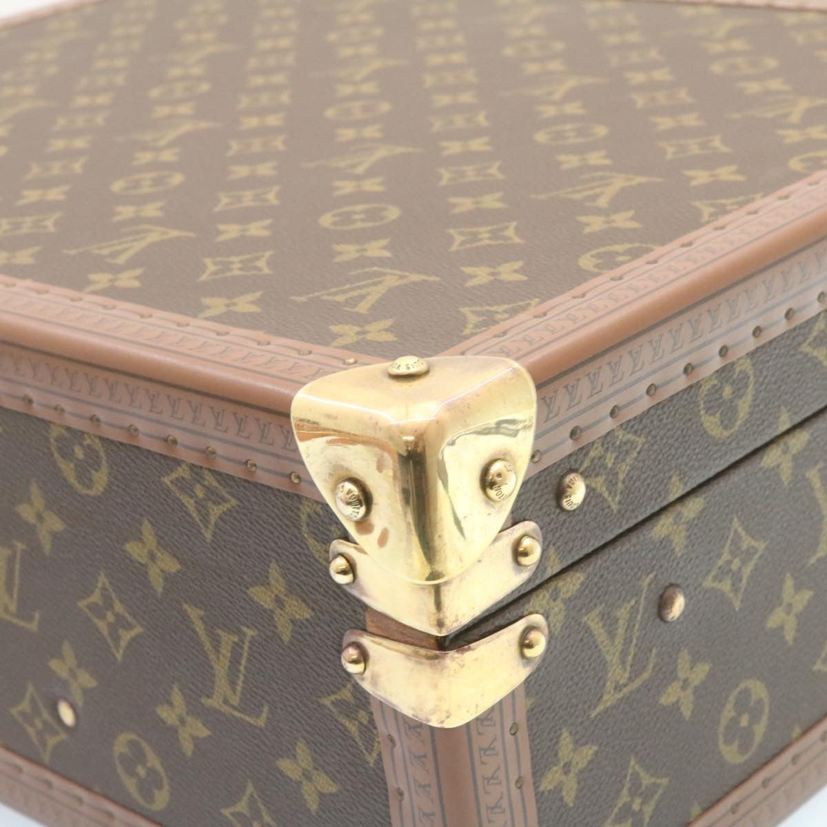 LOUIS VUITTON Monogram Kotoville 45 Trunk Vintage M21422 LV Auth 27655A