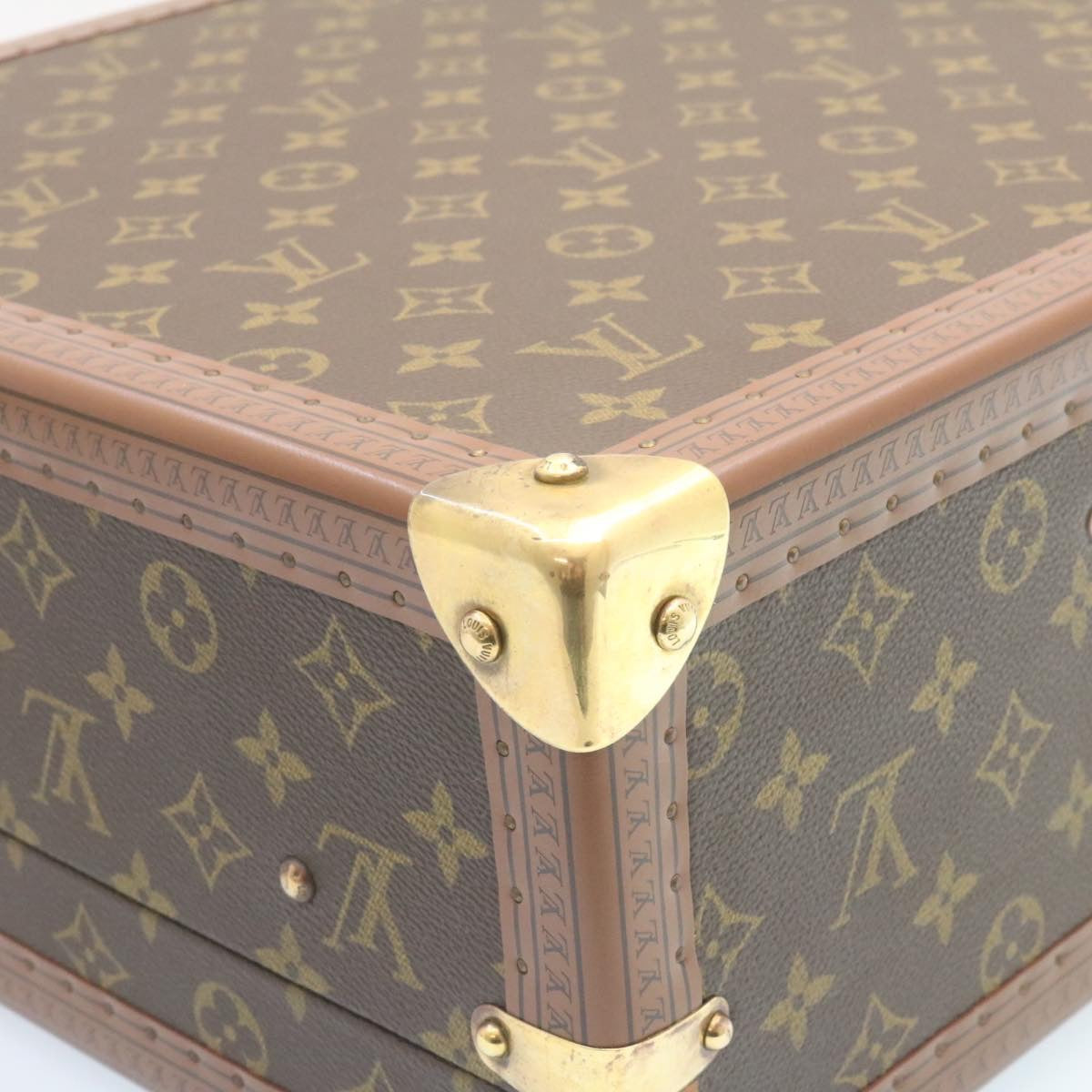 LOUIS VUITTON Monogram Kotoville 45 Trunk Vintage M21422 LV Auth 27655A