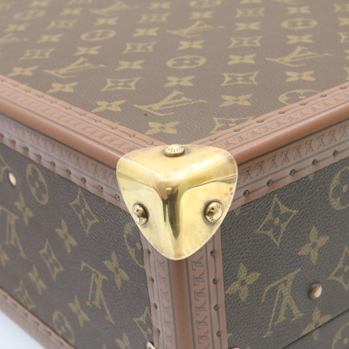 LOUIS VUITTON Monogram Kotoville 45 Trunk Vintage M21422 LV Auth 27655A