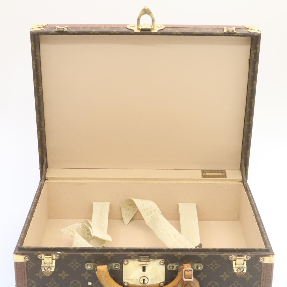 LOUIS VUITTON Monogram Kotoville 45 Trunk Vintage M21422 LV Auth 27655A