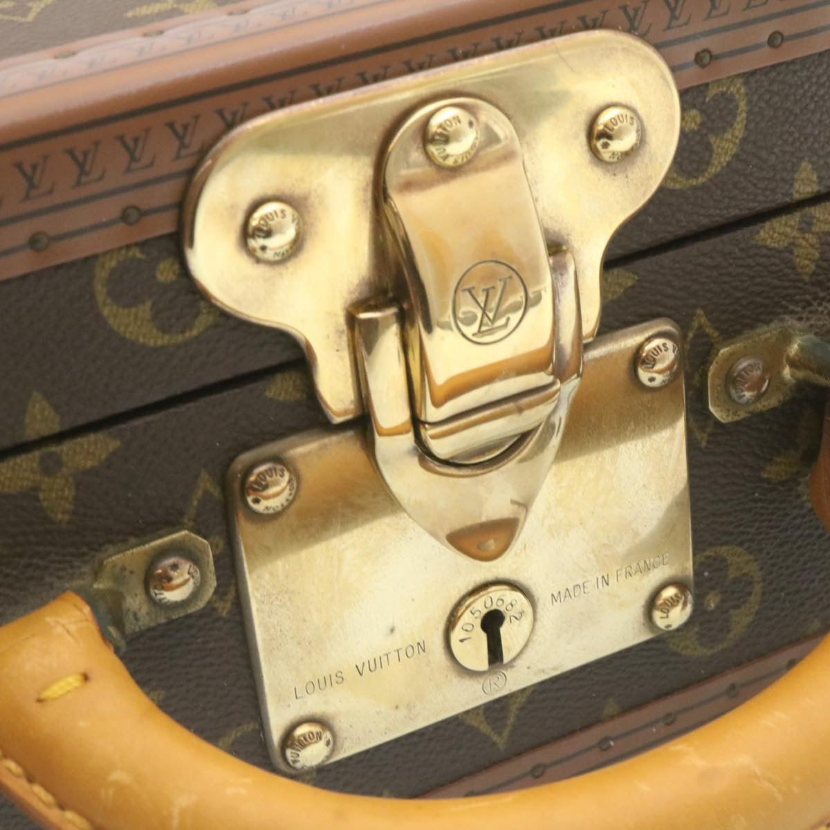 LOUIS VUITTON Monogram Kotoville 45 Trunk Vintage M21422 LV Auth 27655A