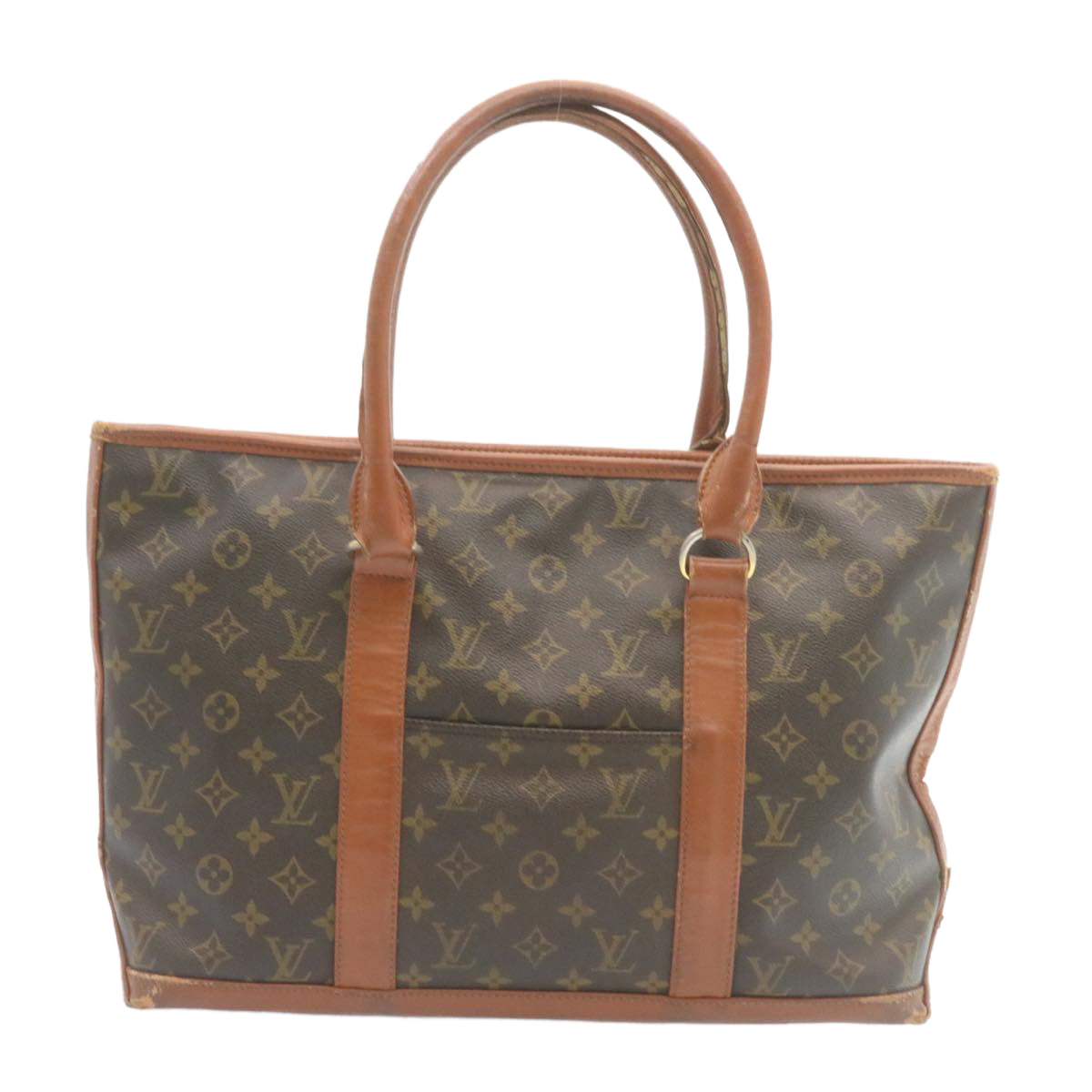 LOUIS VUITTON Monogram Sac Weekend PM Tote Bag M42425 LV Auth 27741 - 0