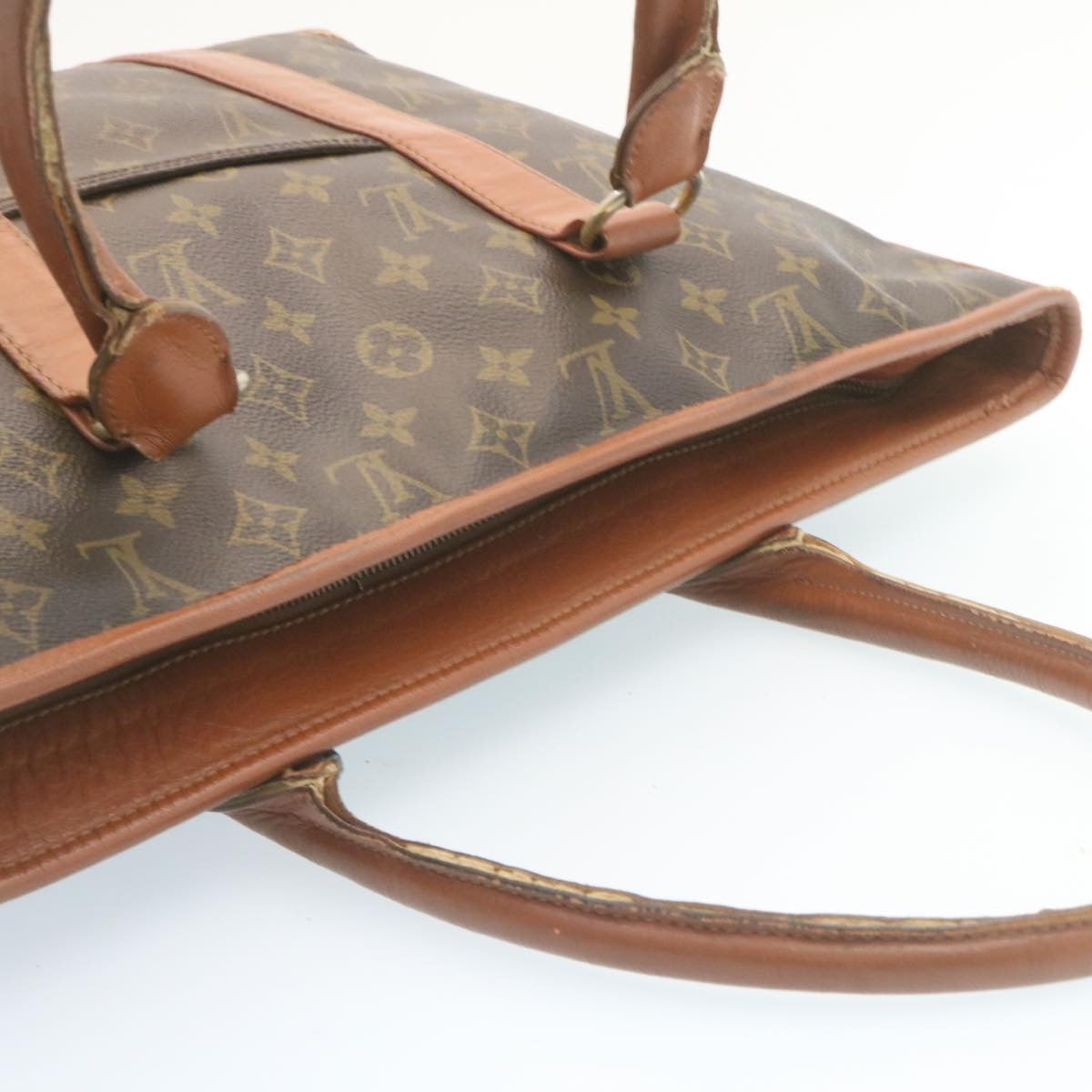 LOUIS VUITTON Monogram Sac Weekend PM Tote Bag M42425 LV Auth 27741