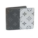 LOUIS VUITTON Monogram Eclipse Split Portefeuille Multipull Wallet M63025 27779-1