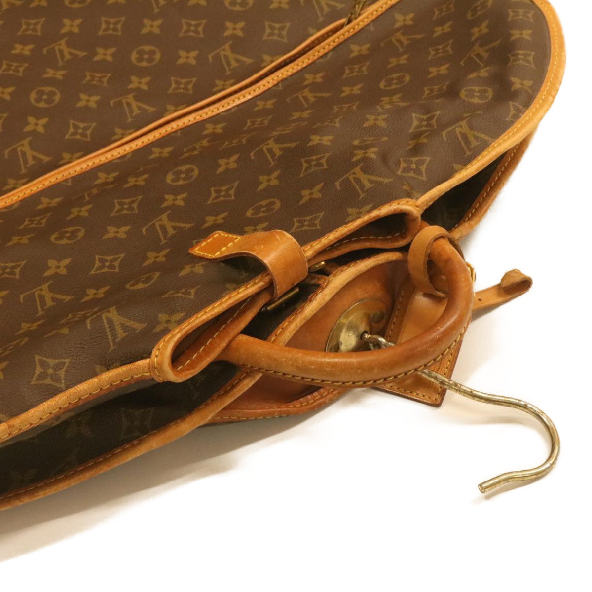 LOUIS VUITTON Monogram Sac De Port Mantoux Garment Cover M23542 LV Auth 27797