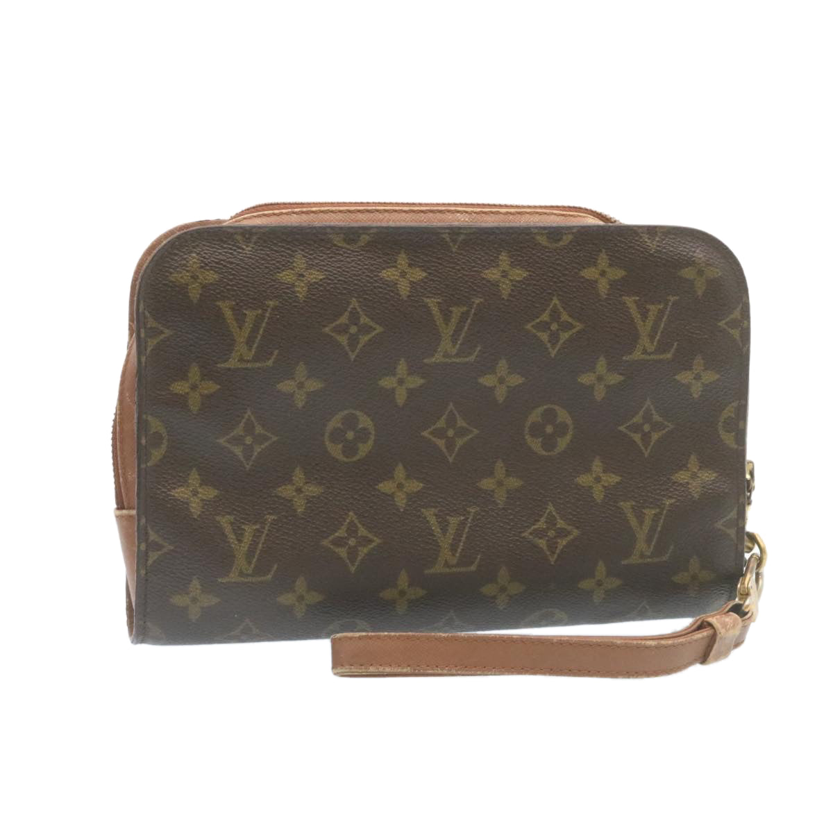 LOUIS VUITTON Monogram Orsay Clutch Bag M51790 LV Auth 27901