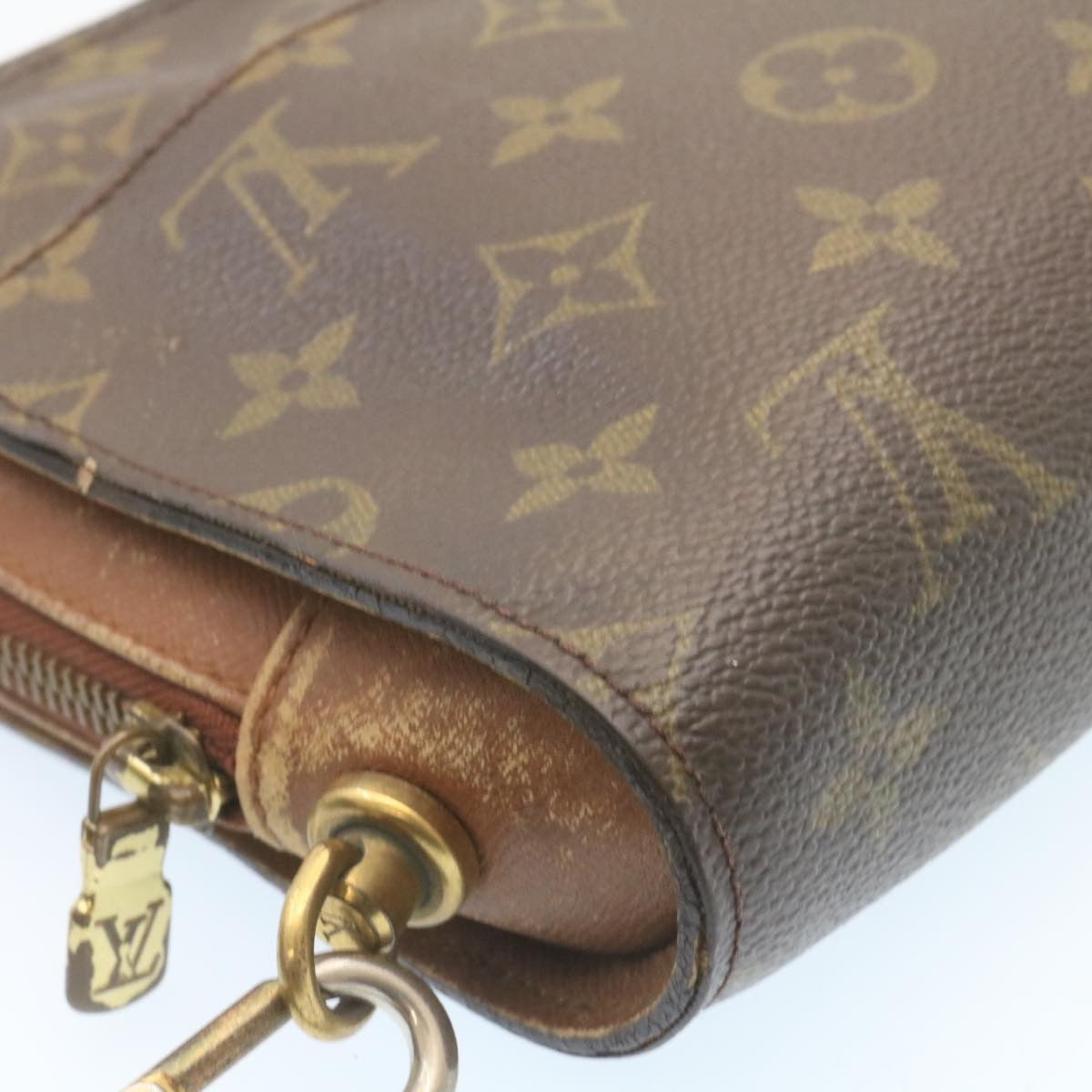 LOUIS VUITTON Monogram Orsay Clutch Bag M51790 LV Auth 27901