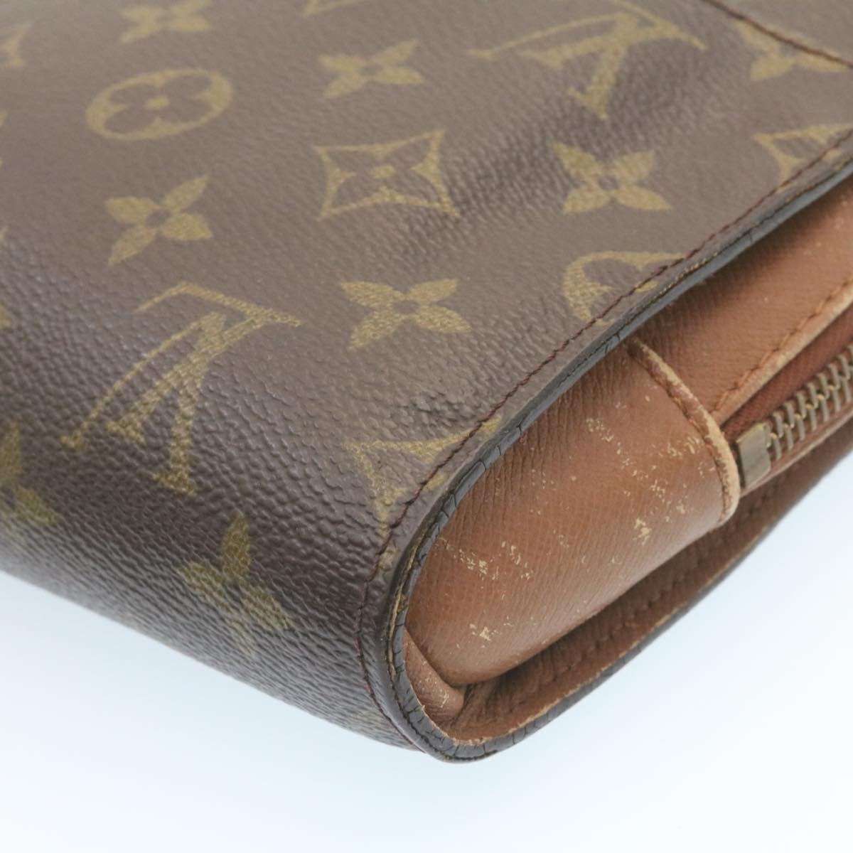 LOUIS VUITTON Monogram Orsay Clutch Bag M51790 LV Auth 27901