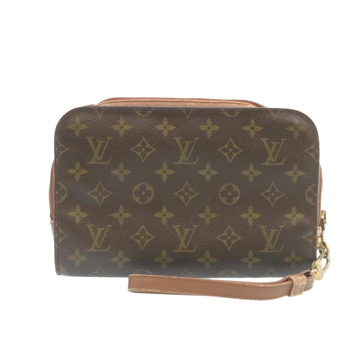 LOUIS VUITTON Monogram Orsay Clutch Bag M51790 LV Auth 27901