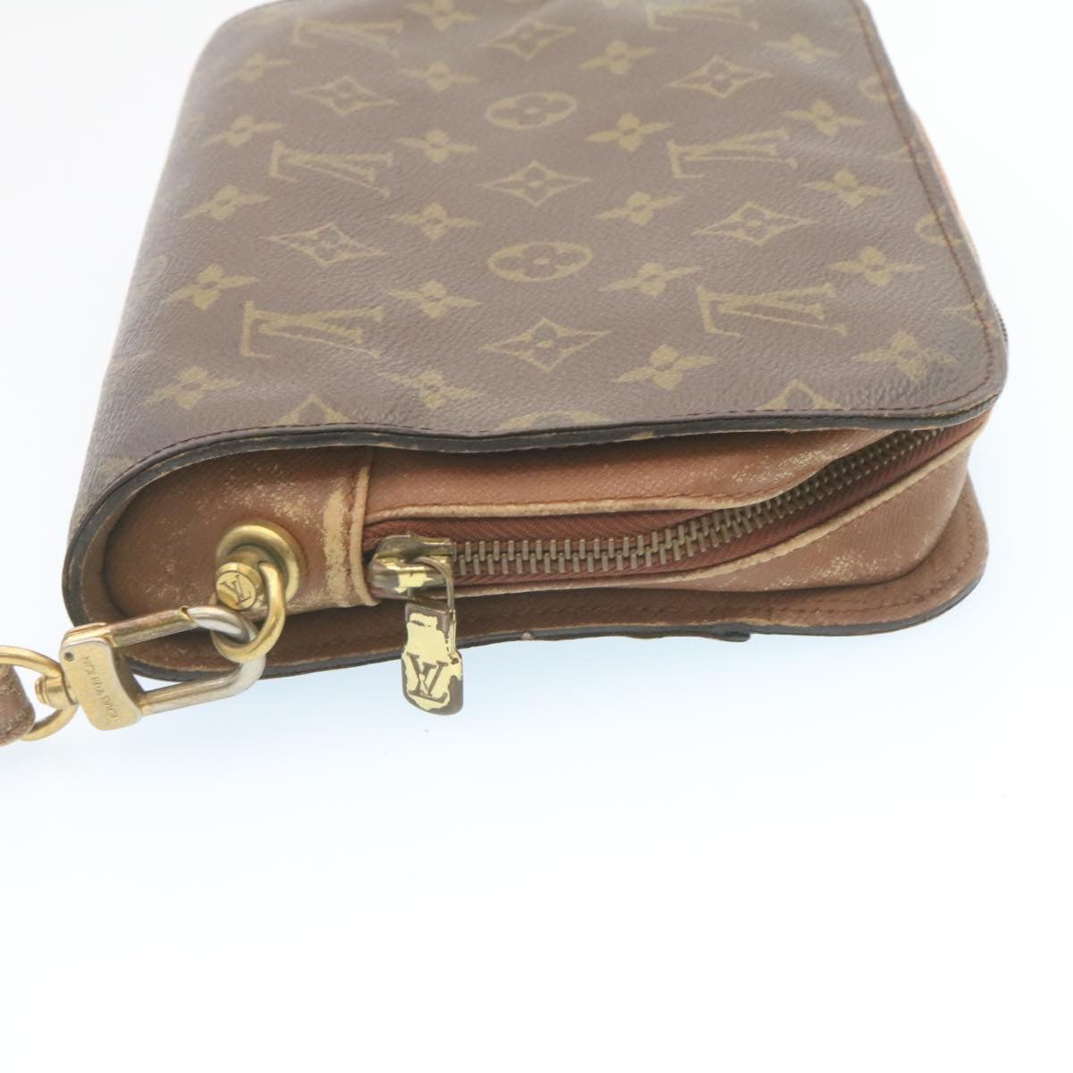 LOUIS VUITTON Monogram Orsay Clutch Bag M51790 LV Auth 27901