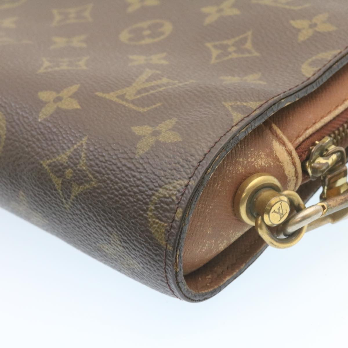 LOUIS VUITTON Monogram Orsay Clutch Bag M51790 LV Auth 27901