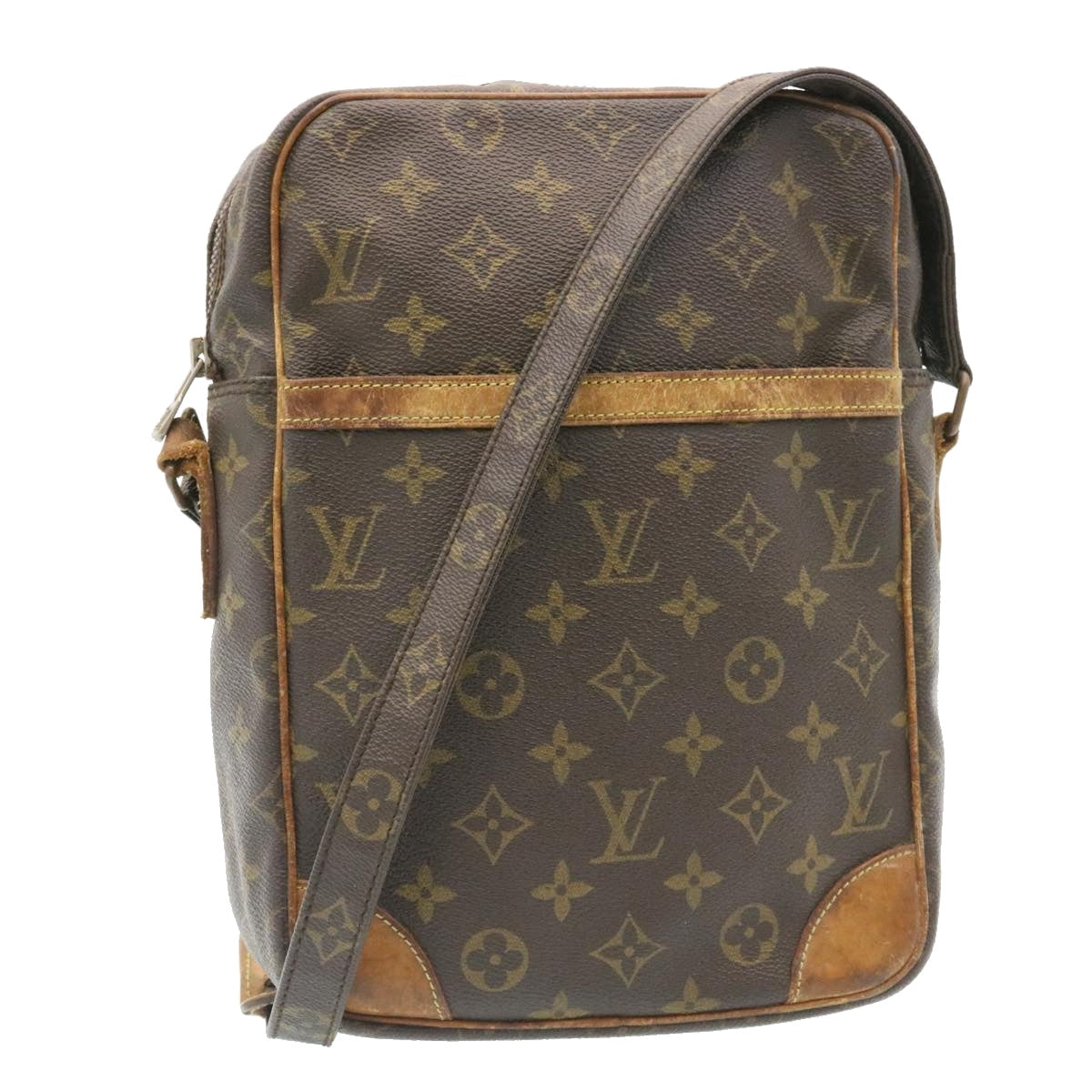 LOUIS VUITTON Monogram DanubeMM Shoulder Bag M45264 LV Auth 27907