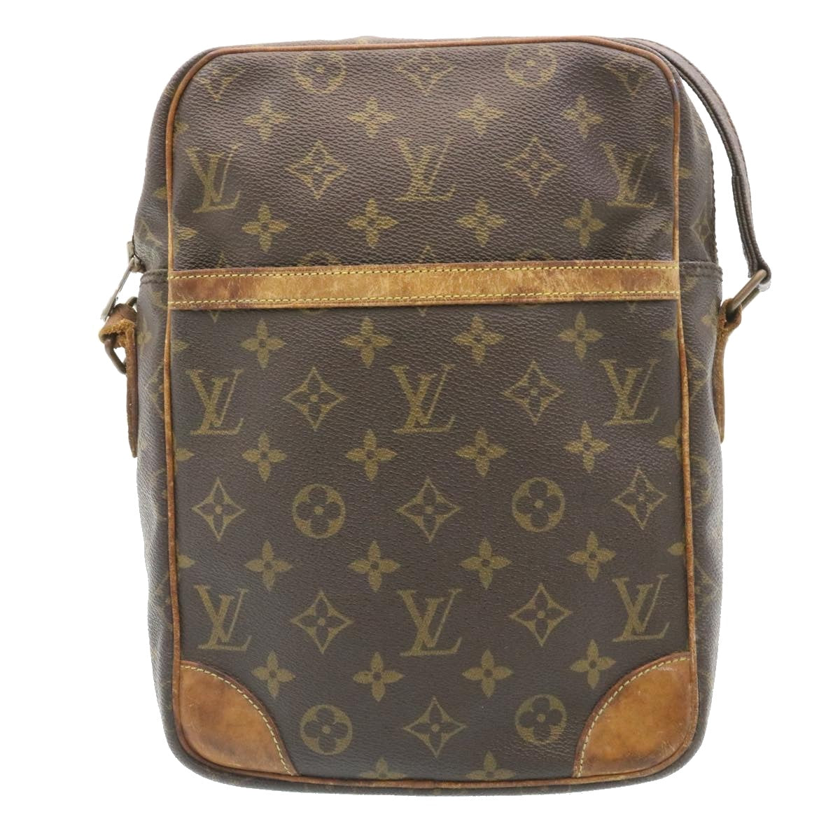 LOUIS VUITTON Monogram DanubeMM Shoulder Bag M45264 LV Auth 27907