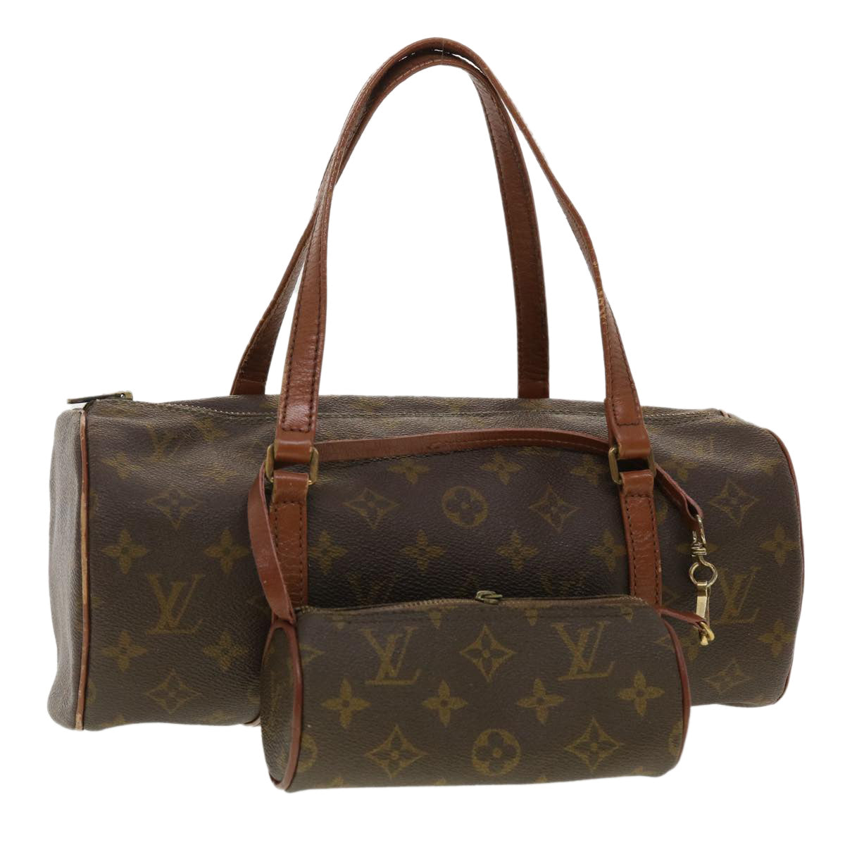 LOUIS VUITTON Monogram Papillon 30 Hand Bag Vintage M51365 LV Auth 28114