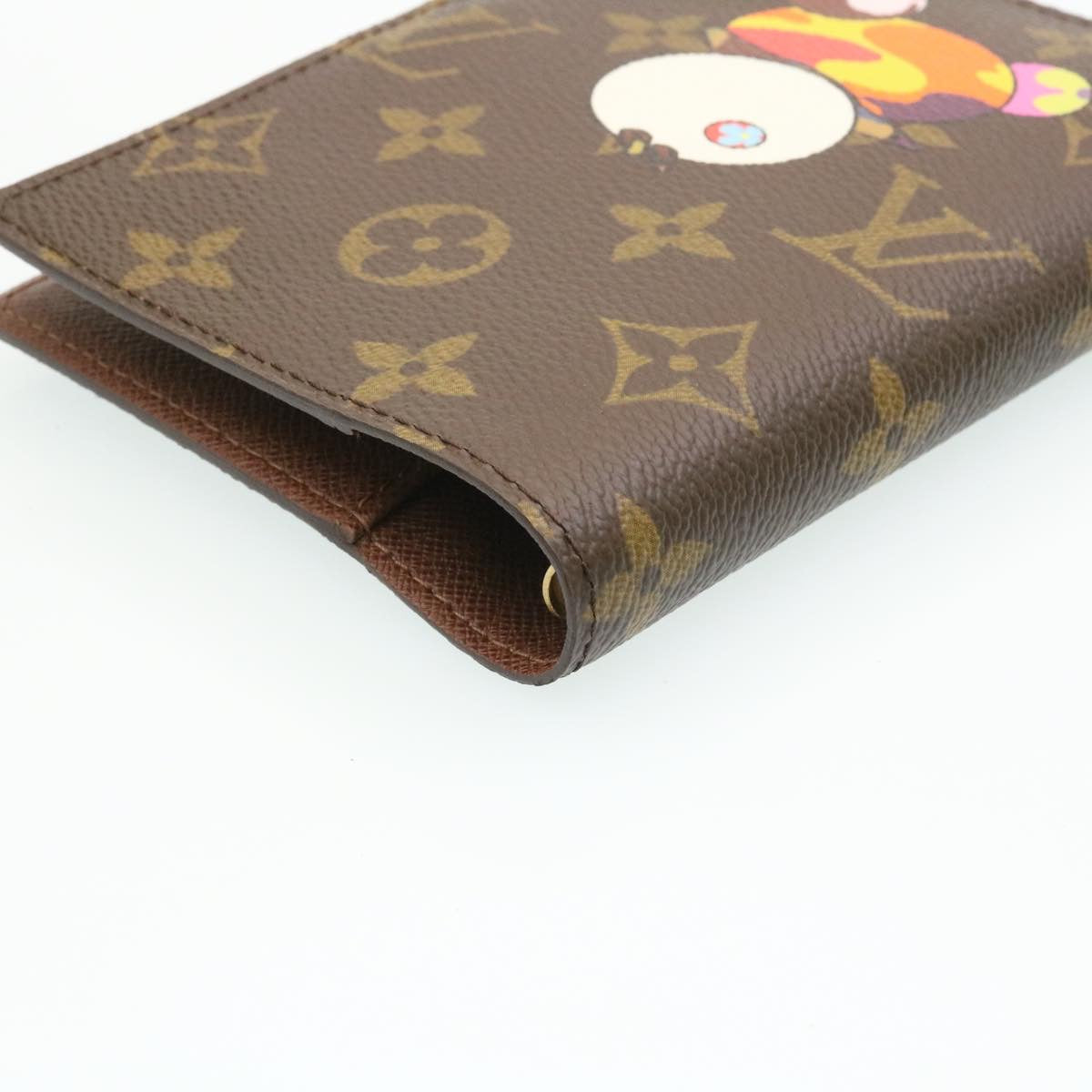 LOUIS VUITTON Monogram Panda Agenda PM Day Planner Cover R20011 LV Auth 28229