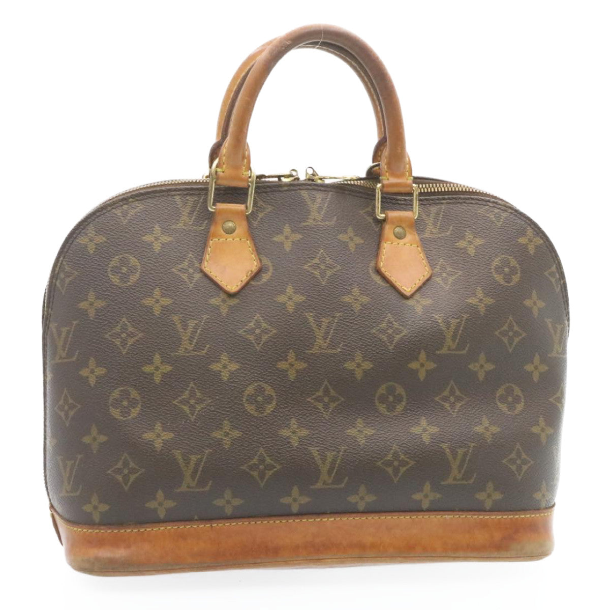 LOUIS VUITTON Monogram Alma Hand Bag M51130 LV Auth 28236