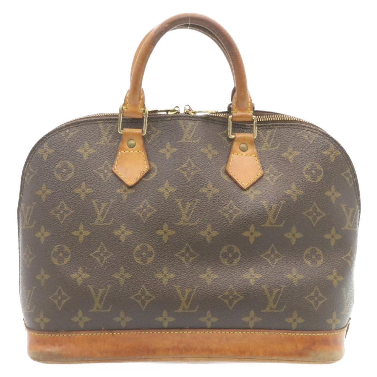 LOUIS VUITTON Monogram Alma Hand Bag M51130 LV Auth 28236