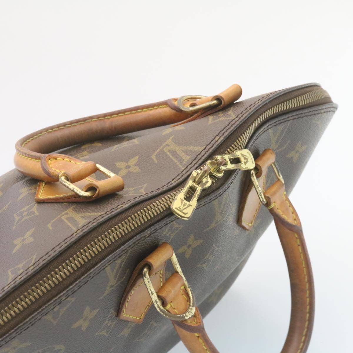 LOUIS VUITTON Monogram Alma Hand Bag M51130 LV Auth 28236