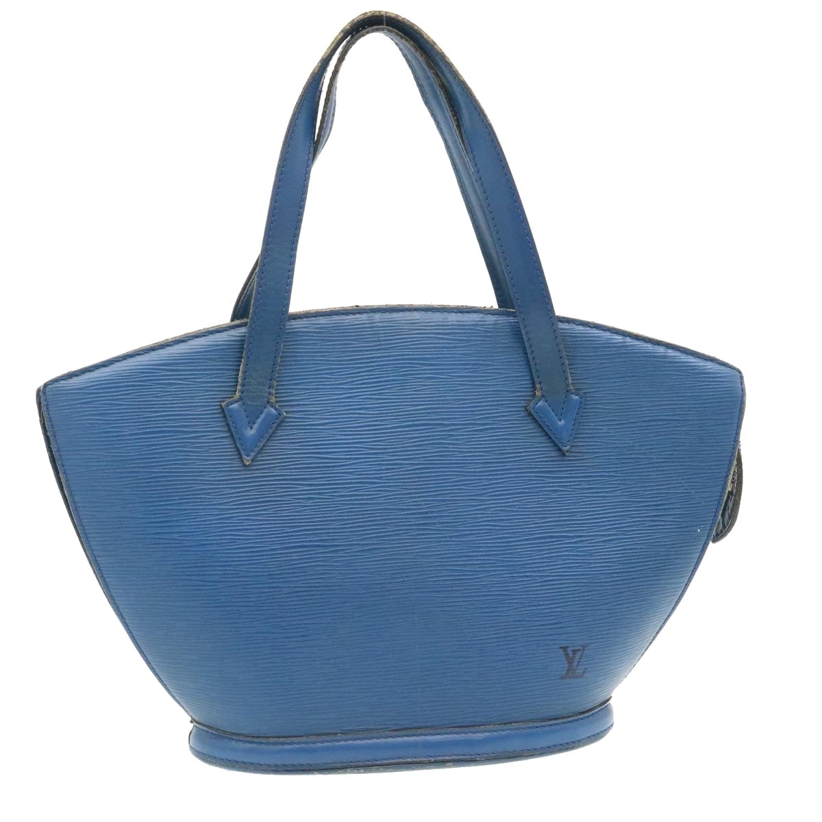 LOUIS VUITTON Epi Saint Jacques Hand Bag Blue M52265 LV Auth 28251