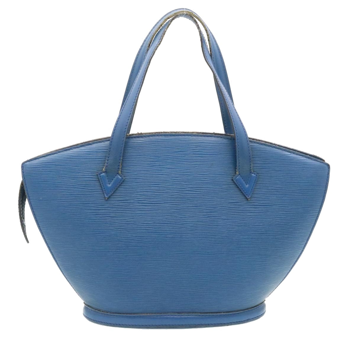 LOUIS VUITTON Epi Saint Jacques Hand Bag Blue M52265 LV Auth 28251