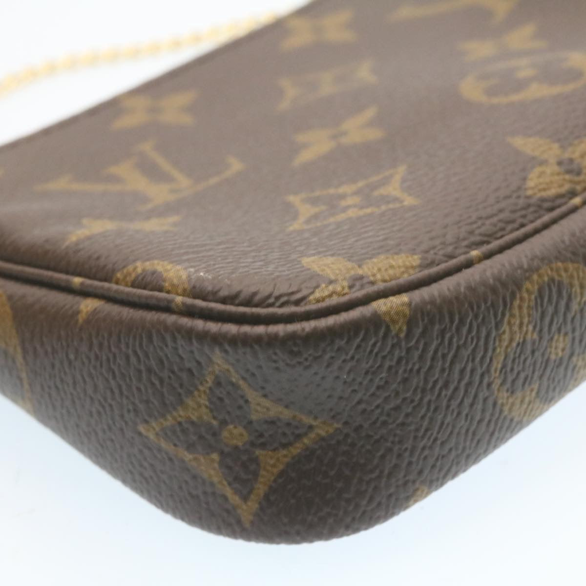 LOUIS VUITTON Monogram Vivienne Mini Pochette Accessoires M69976 Auth 28293A